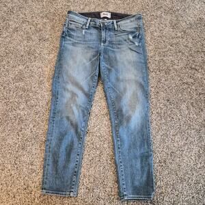 PAIGE "Transcend" Hoxton Ultra Skinny Jeans Sz 28 EUC